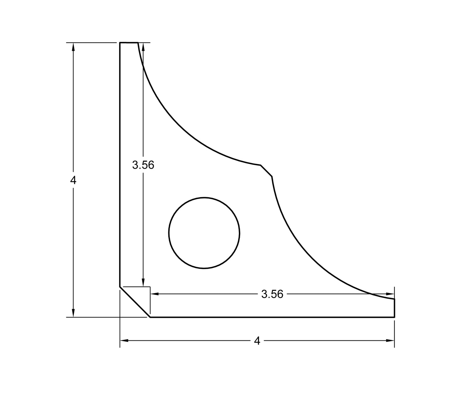 90 Degree Gusset Pack .DXF